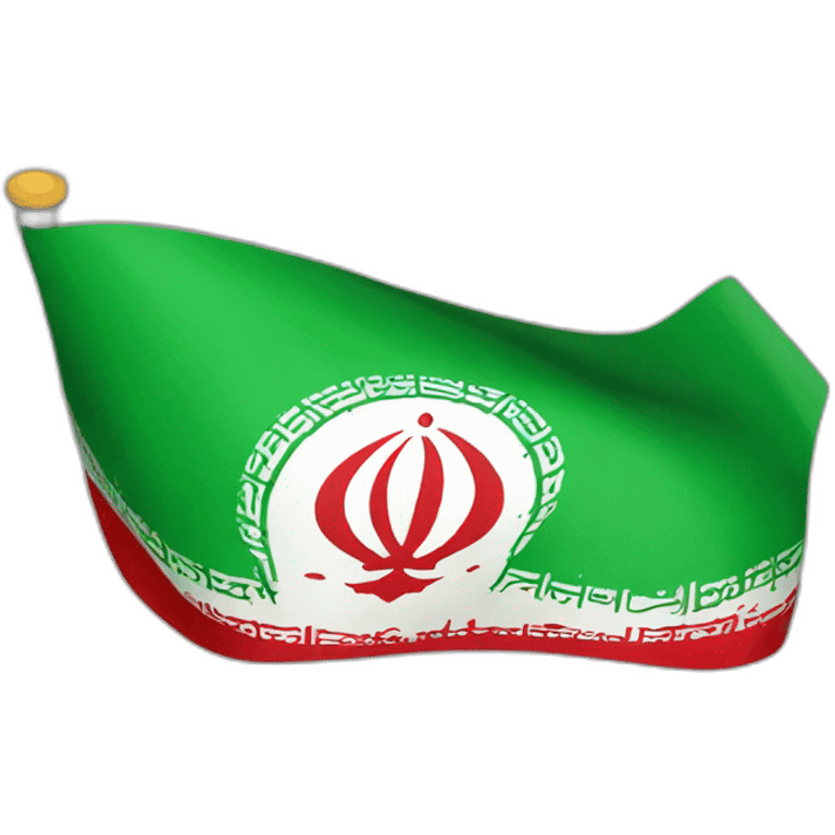 Free iran flag  emoji