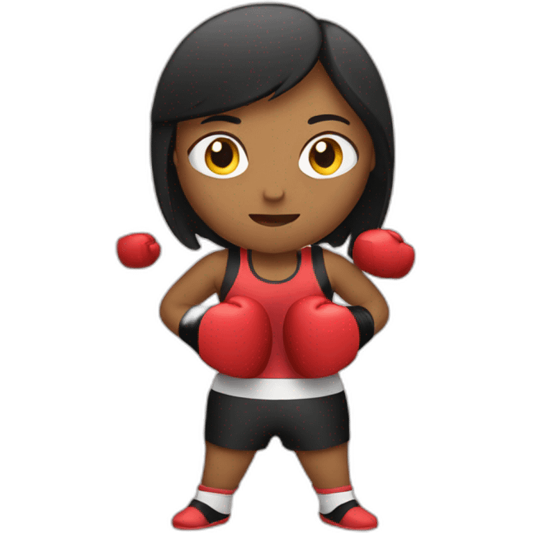 women boxing emoji