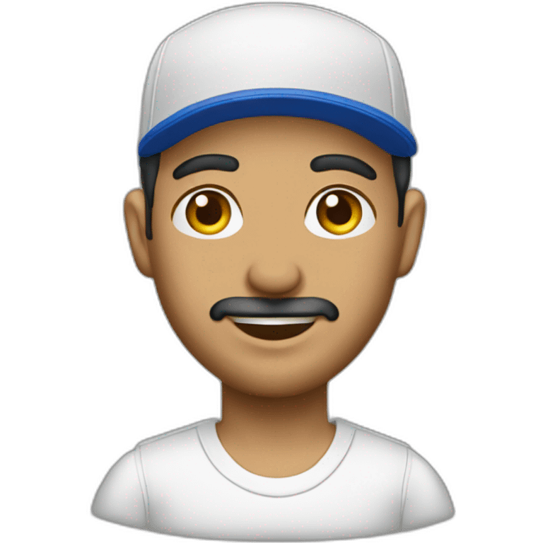 Algerian man barber casquette  emoji