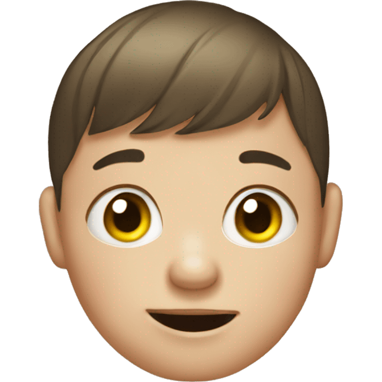 Down syndrome kid emoji