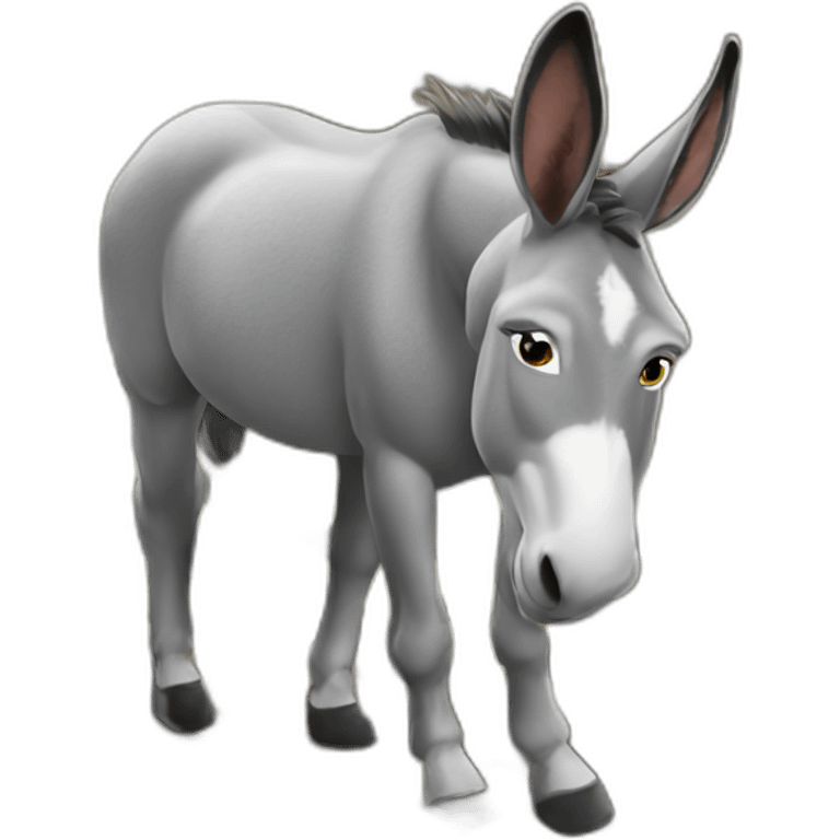 donkey-on-rails emoji