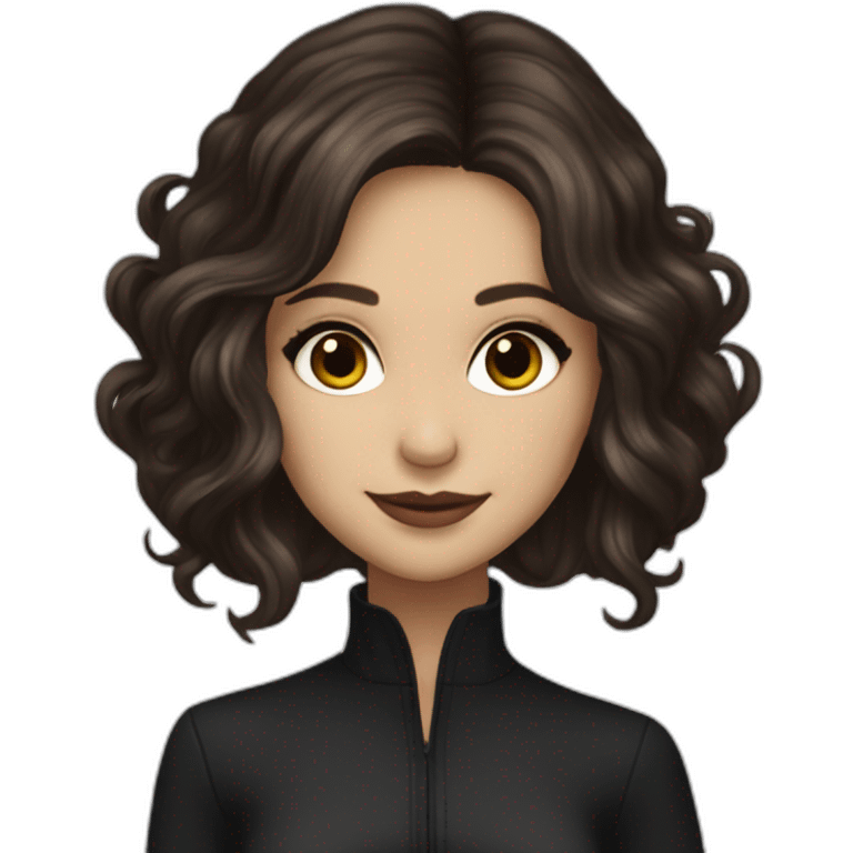 Katherine Pierce with wavy hair by Nina Dobrev emoji