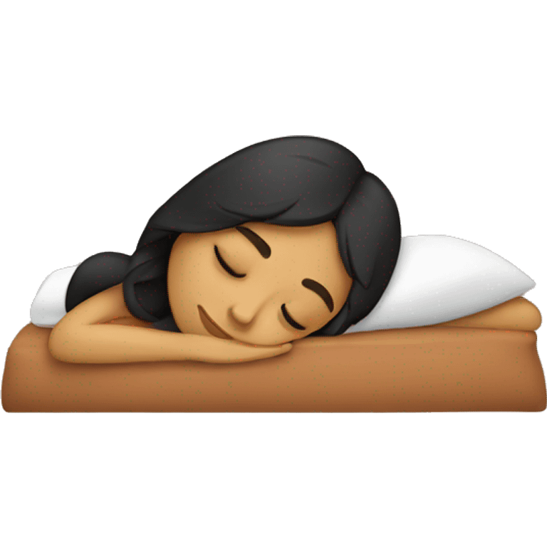 mexican girl sleeping emoji