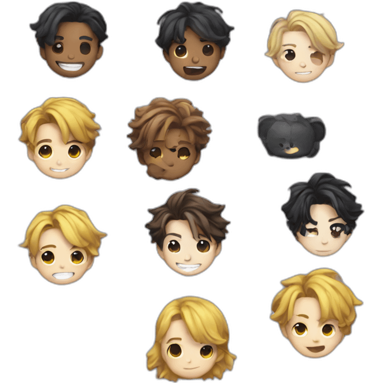 felix of stray kids emoji