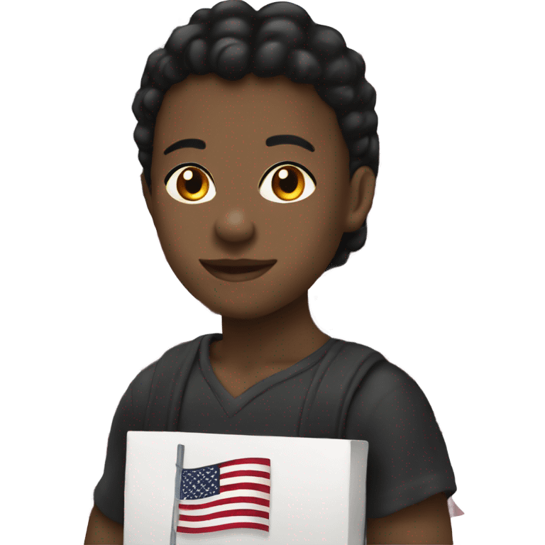 Black American Heritage Flag emoji