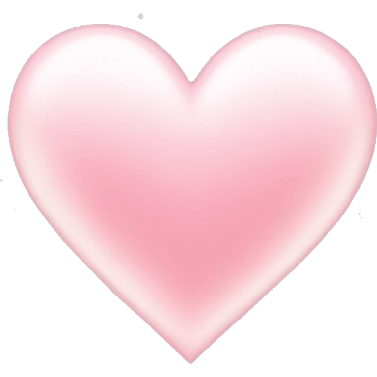 Light pink heart with sparkles  emoji