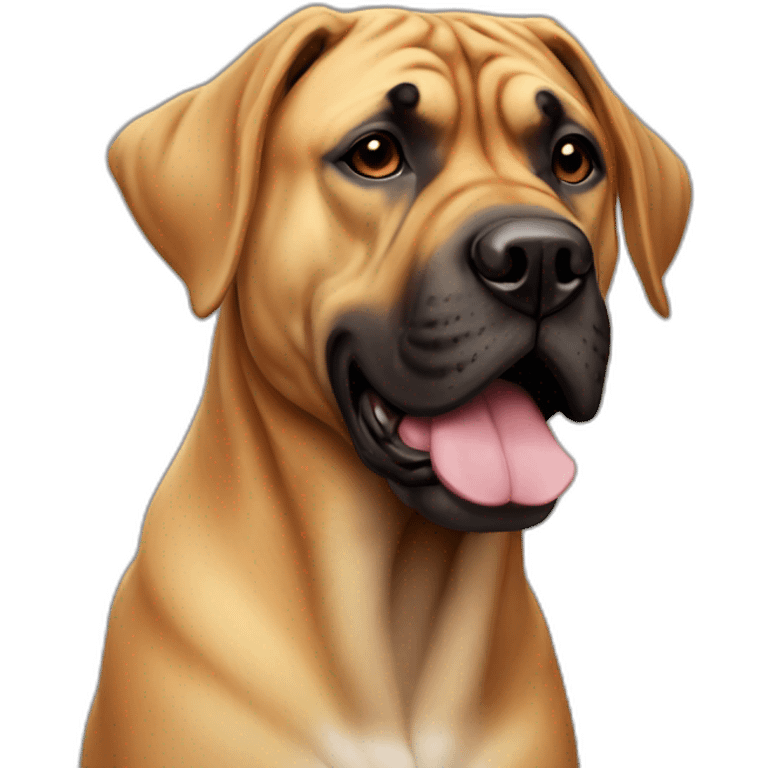 boerboel dog emoji