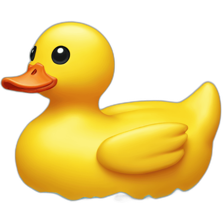 Rubber duck emoji