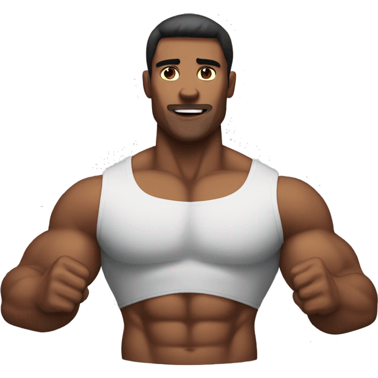 Muscular man  emoji