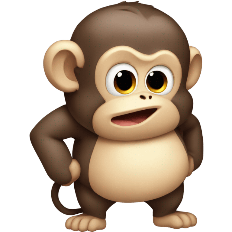 fat monkey emoji