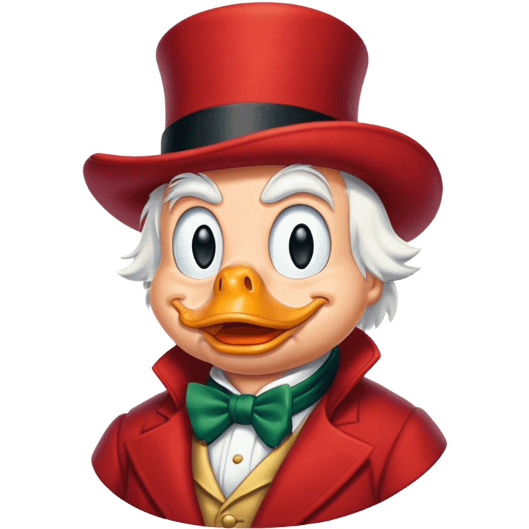 Little money grubber Scrooge mcduck emoji