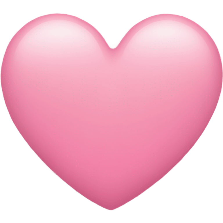 Pink heart emoji