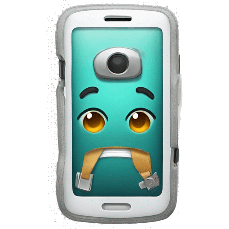 Repair smartphone  emoji