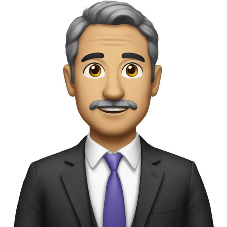 Hombre mayor moreno emoji