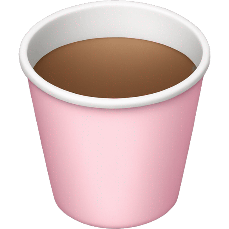 light pink cup emoji