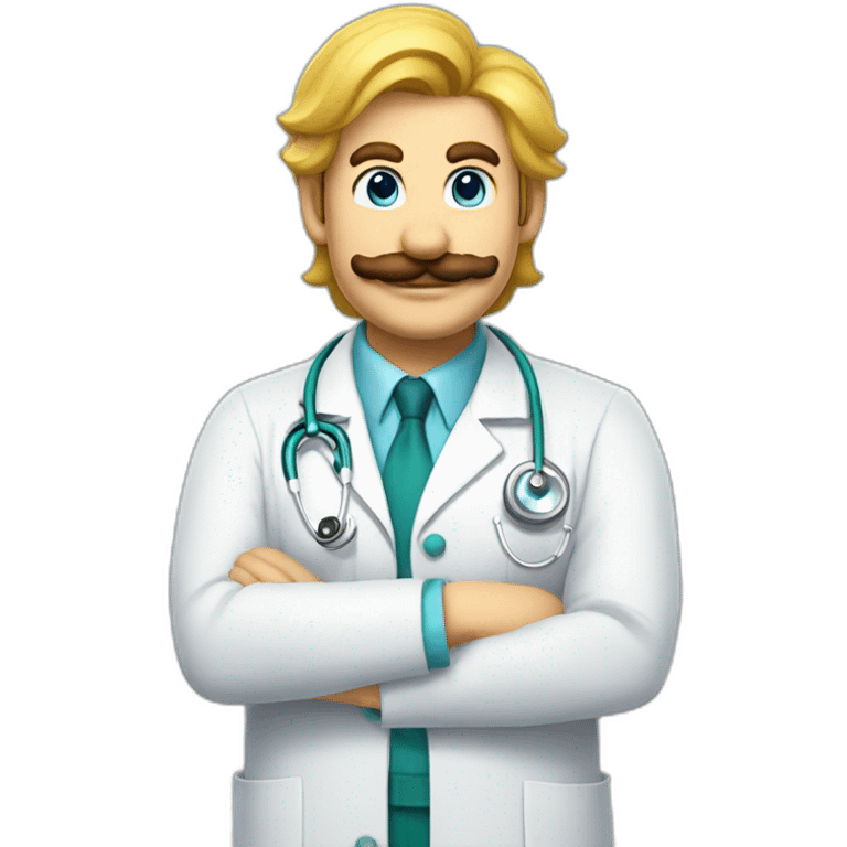 Luma super mario doctor emoji