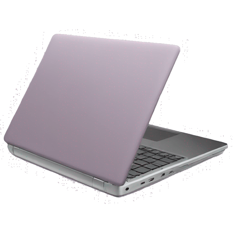 mauve laptop emoji