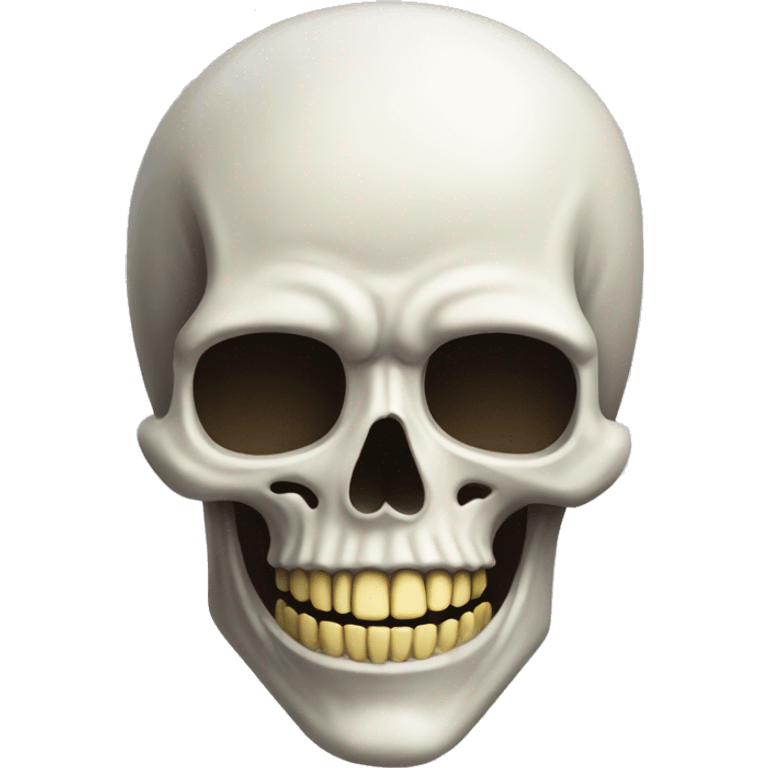 Epic Skull Smiling Cooly emoji