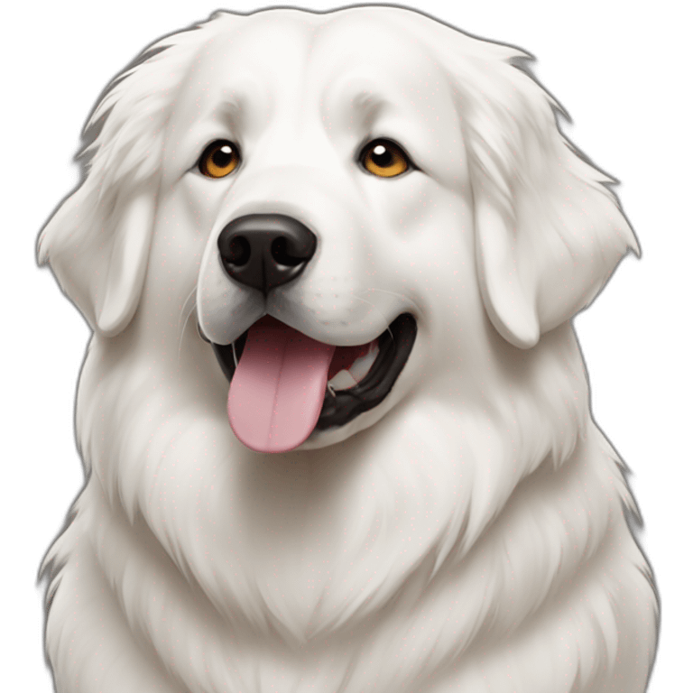 great pyrenees emoji