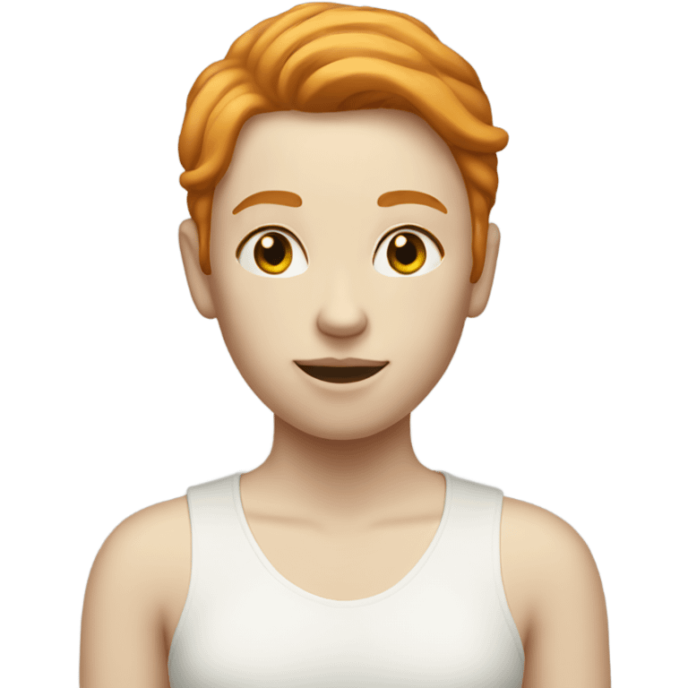 pale ginger lesbian emoji