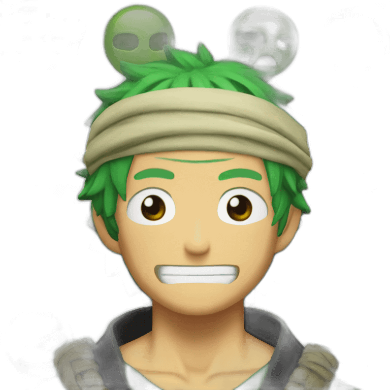 Zoro roronoa se perd emoji