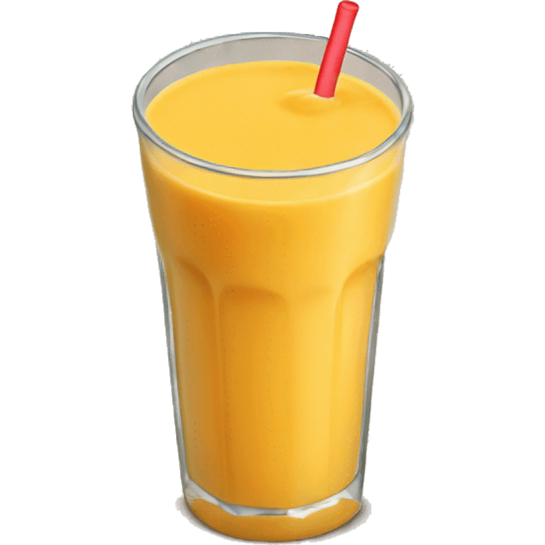 mango smoothie  emoji