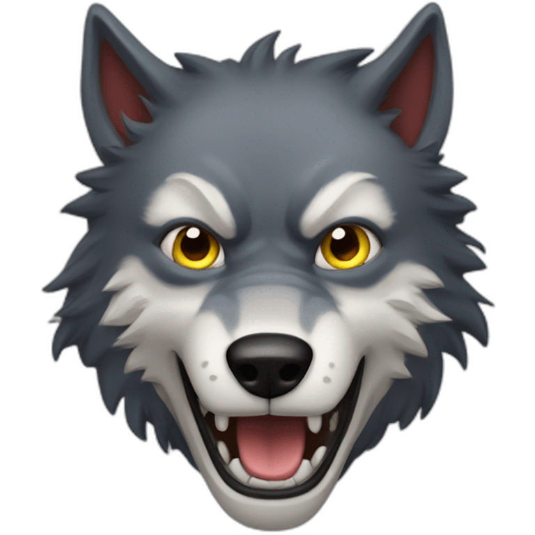 Loup garou emoji