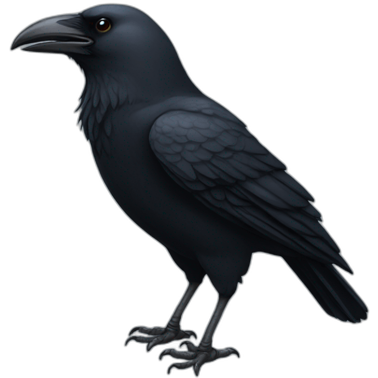 Big crow emoji