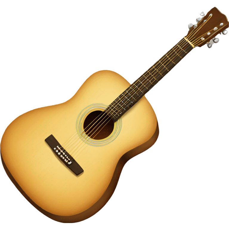 acoustic guitar emoji