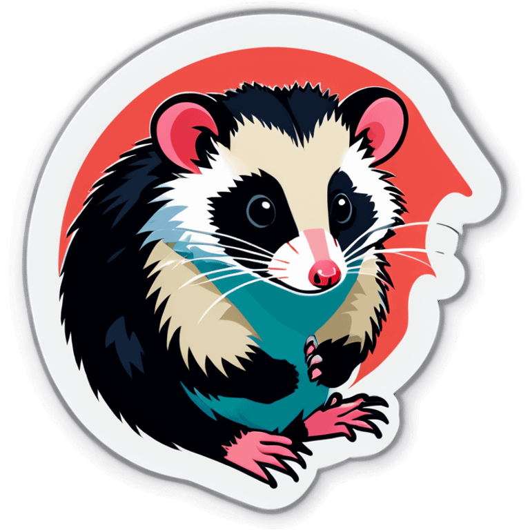 Virginia opossum  emoji