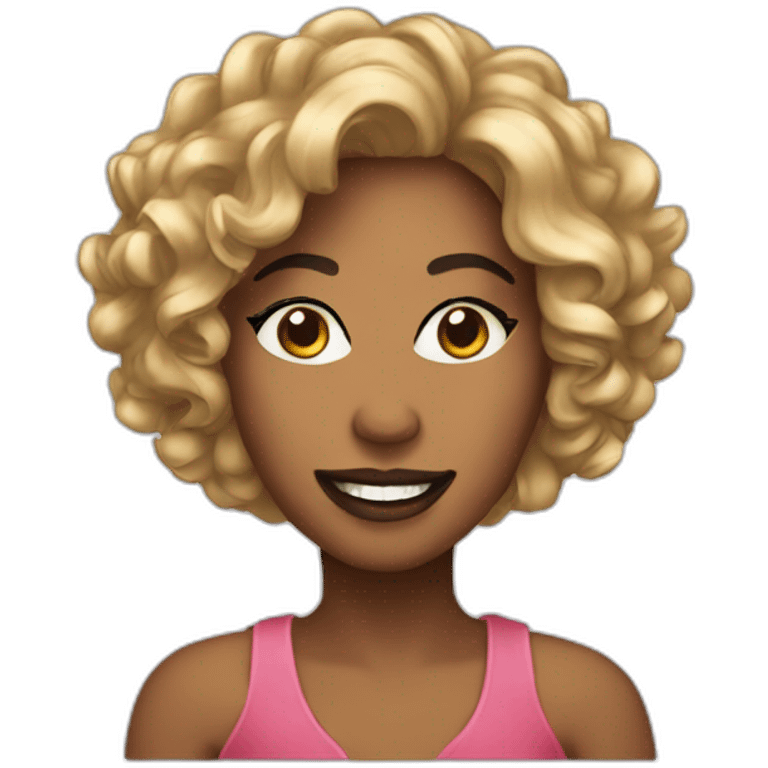 Chanteuse emoji