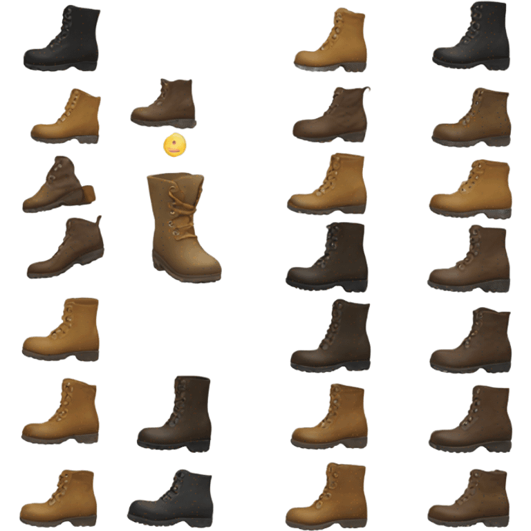 boots walking emoji