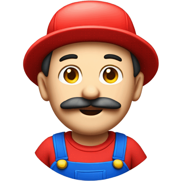 Red Mario emoji