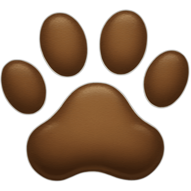 dog paw emoji