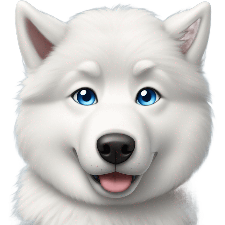 White husky emoji