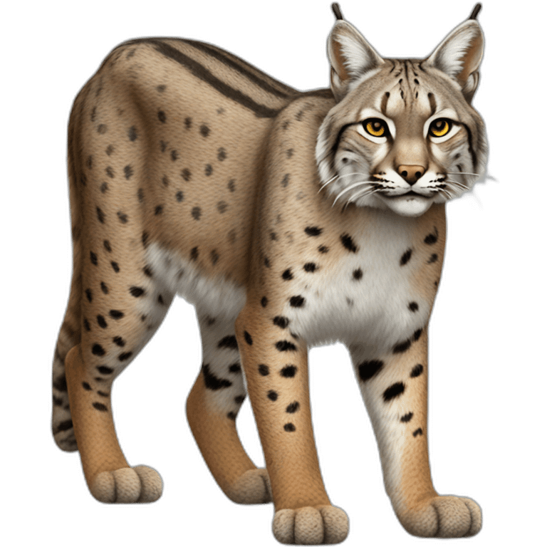 Bobcat full body emoji