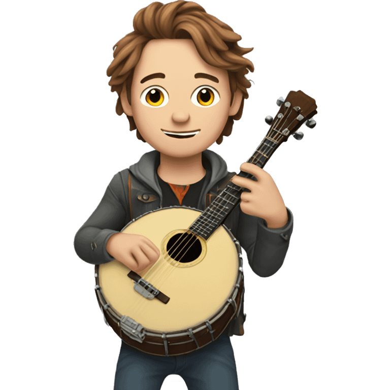 Billy strings with banjo emoji