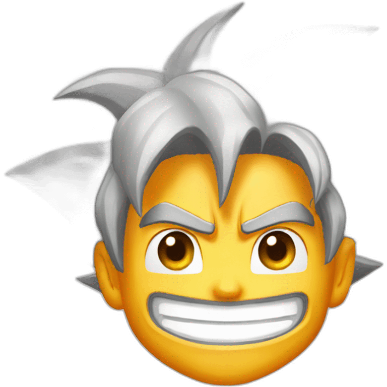 goku from dragon ball z smilling emoji