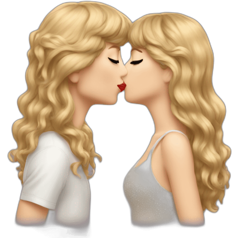 Taylor Swift send a kiss emoji