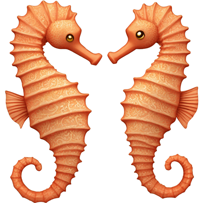 Coral Seahorse  emoji