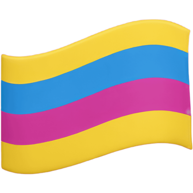 Pansexual flag emoji