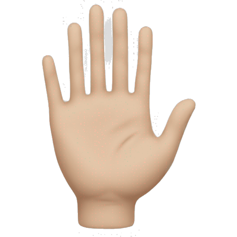 Wednesday hand emoji