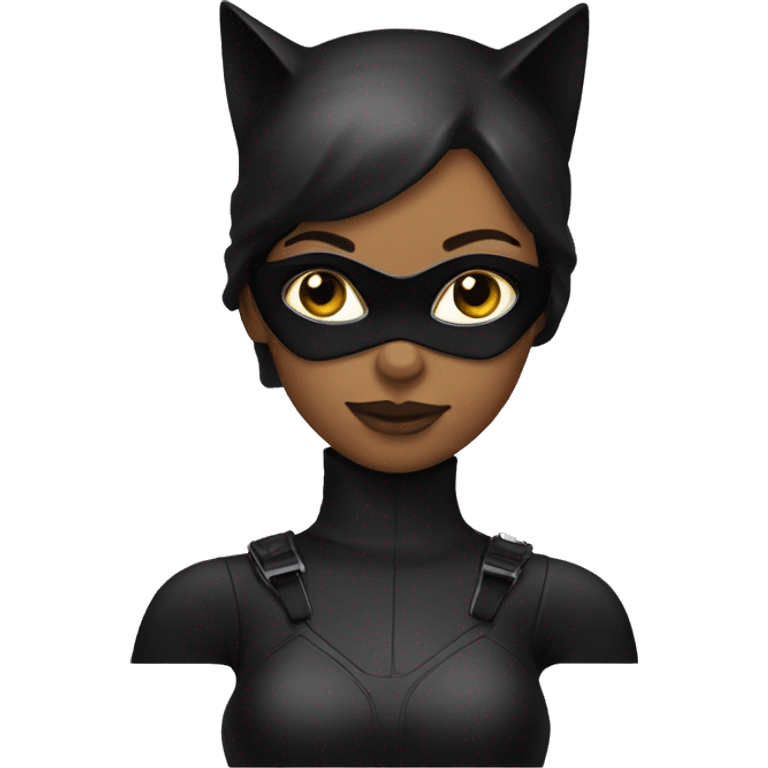 Catwoman, black emoji