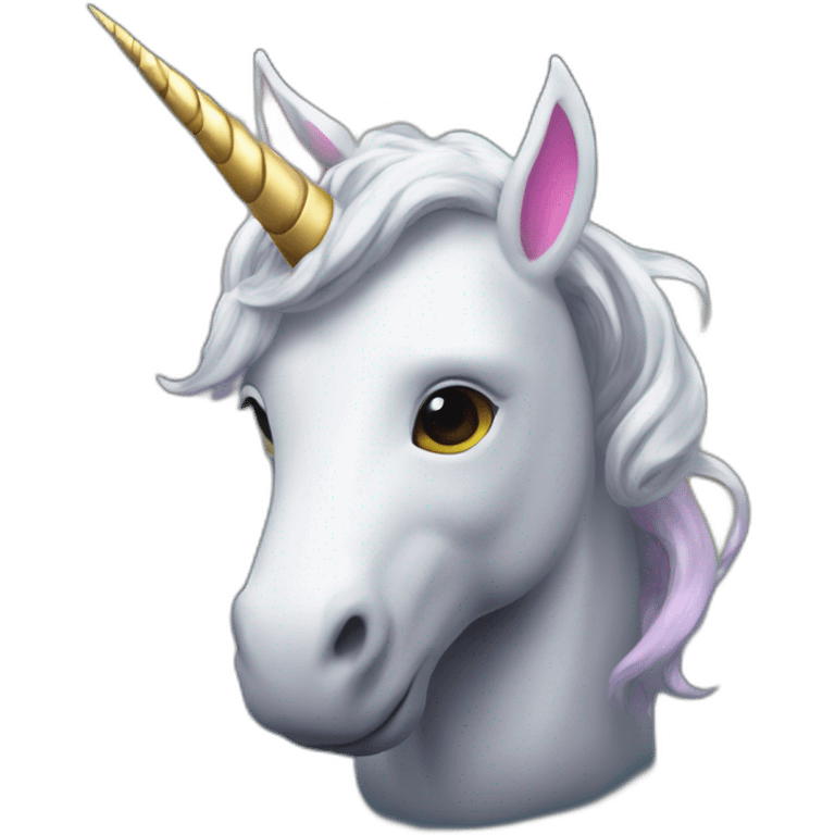 unicorn in cosmonaut'suit emoji