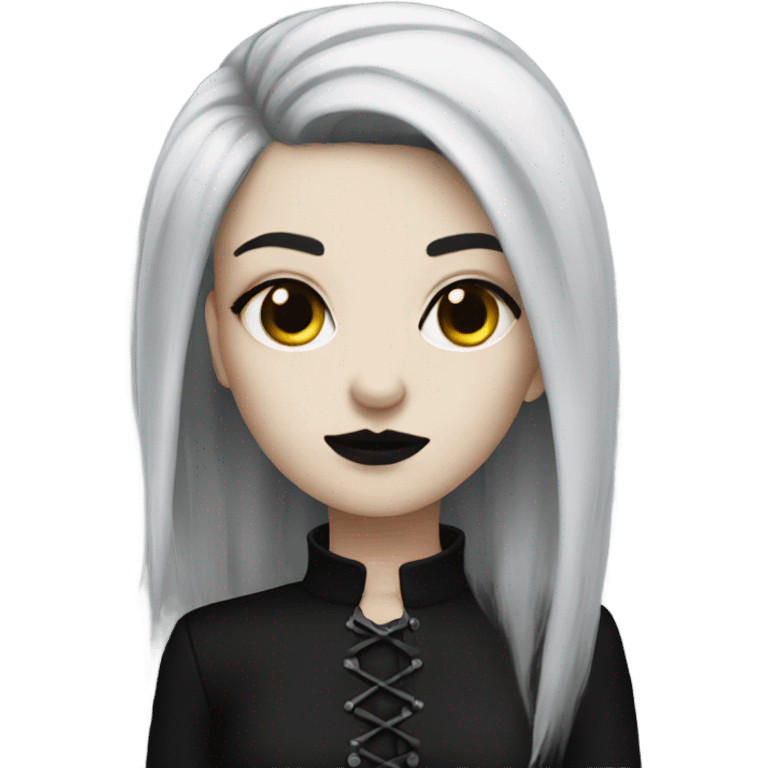 goth girl emoji