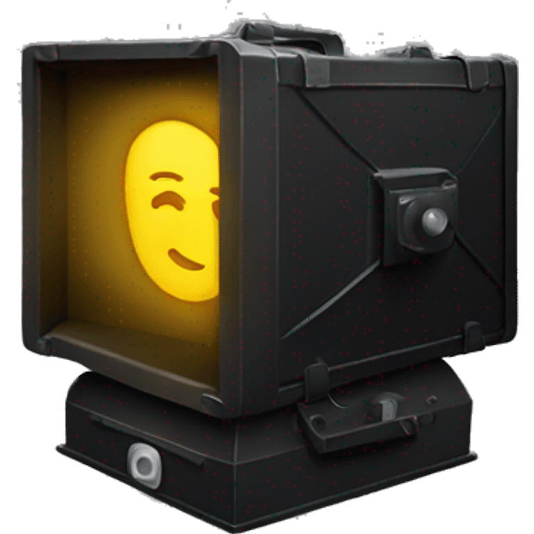 black box theatre stage light emoji