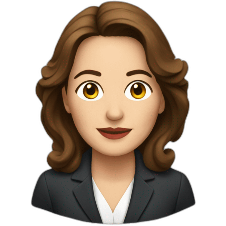 Spanish journalist María Patiño emoji