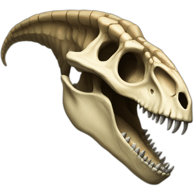 Dinosaur skull emoji