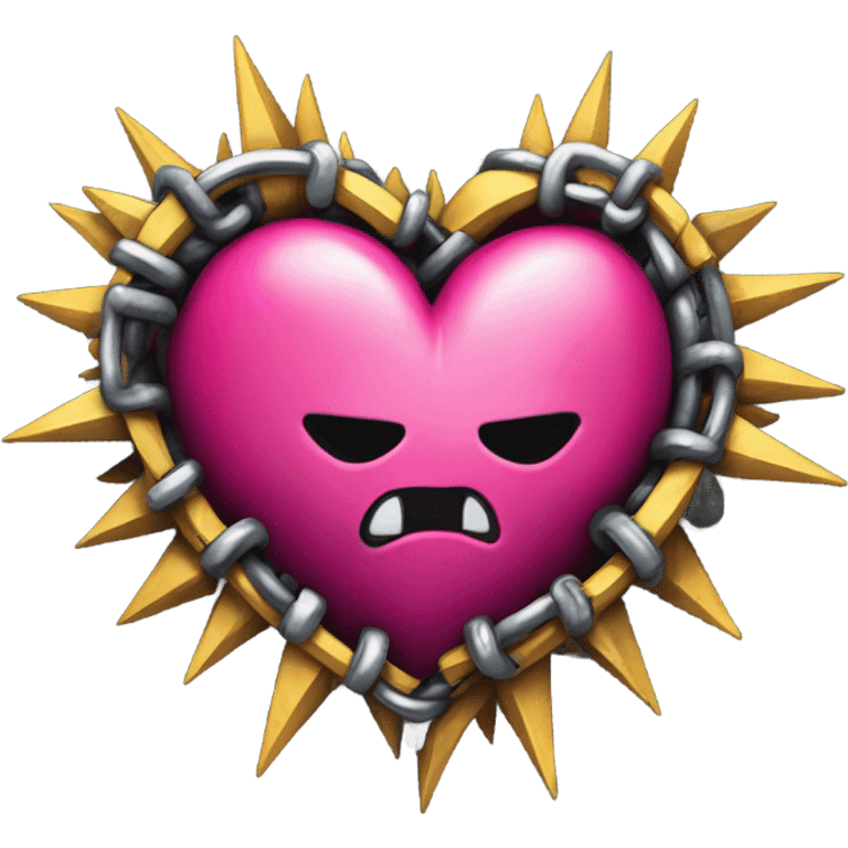 heart punk emoji