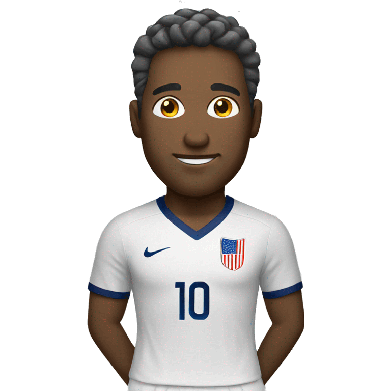 USA white man soccer emoji